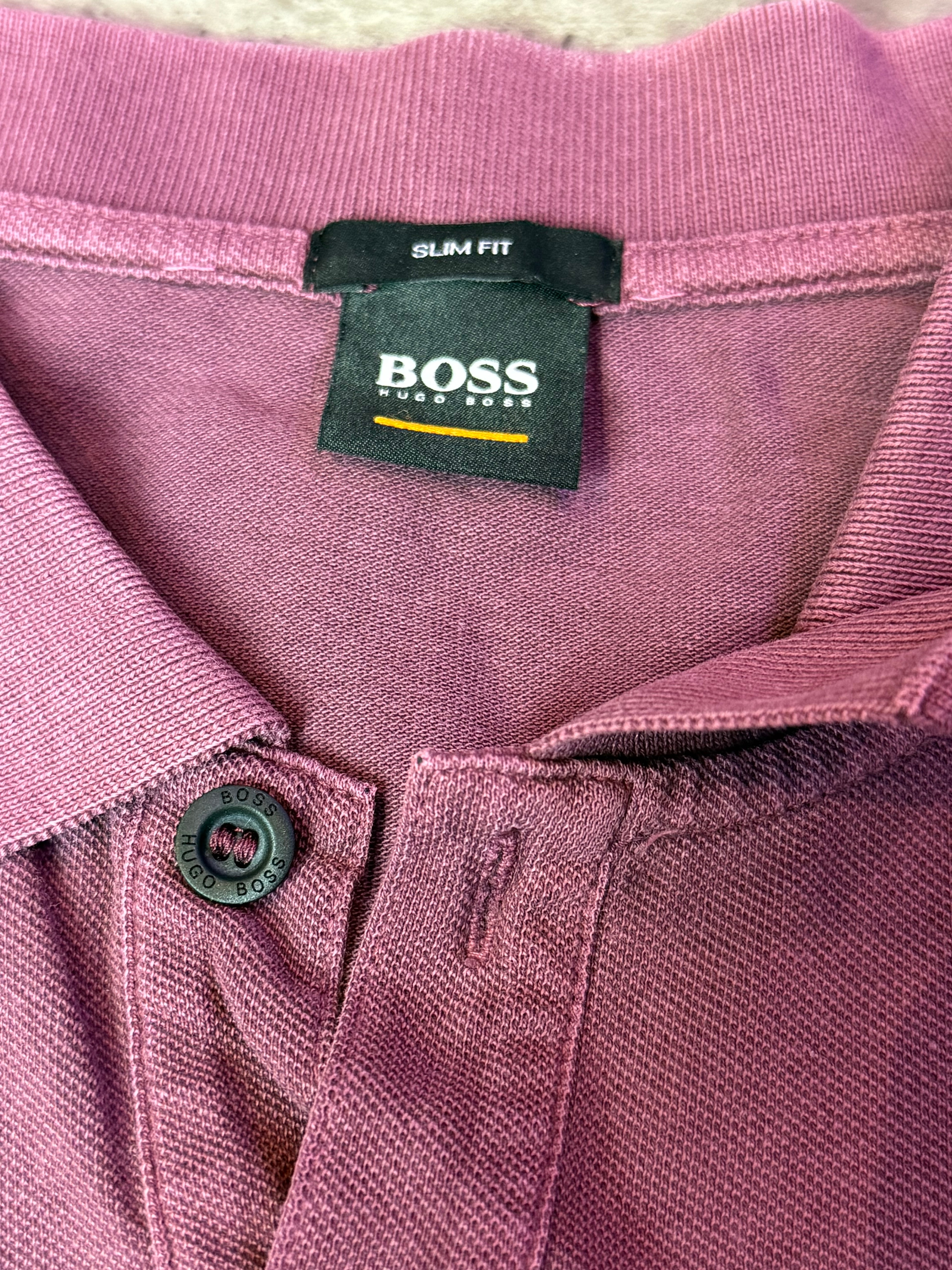 Hugo Boss Polohemd | Burgunderrot (M)