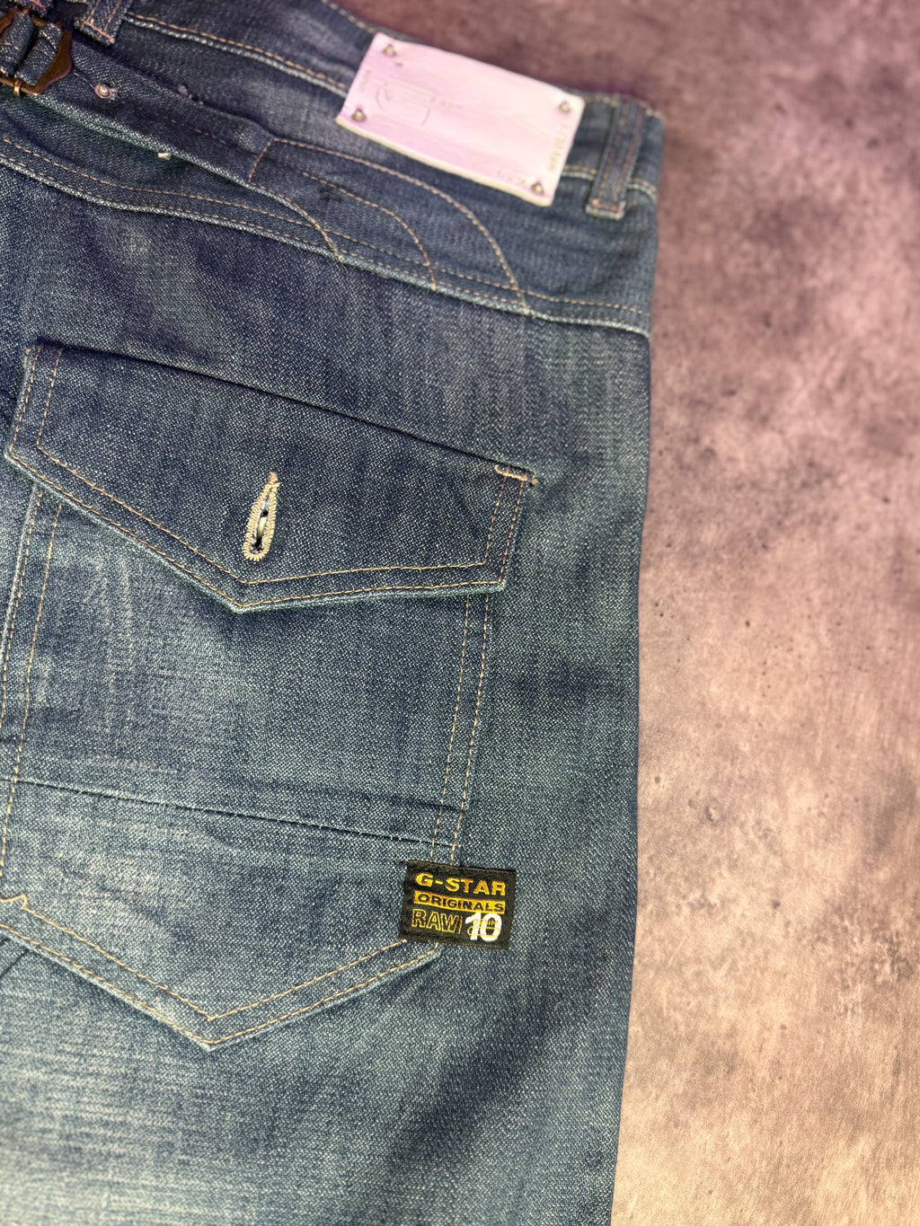 G-Star RAW Bootcut | mit Backrpint W36 (XL)