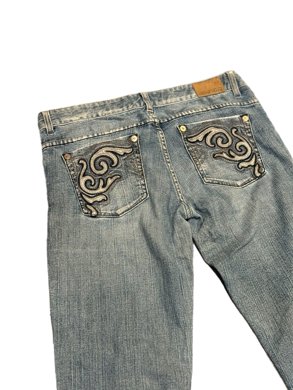 Guess Y2K flared Jeans blau Gr 30 - Vintage - 2000s Style - Bootcut