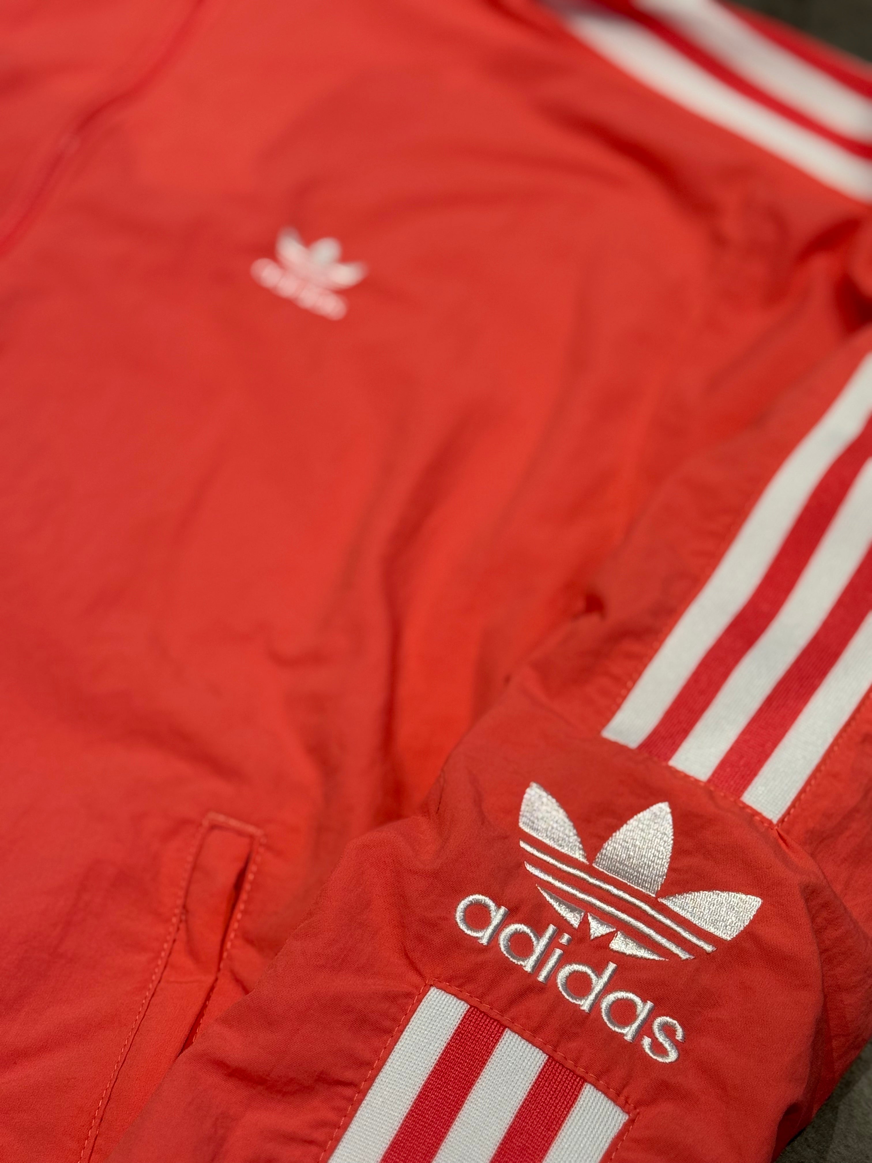 Adidas Damen Windbreaker |Knallrot (M)