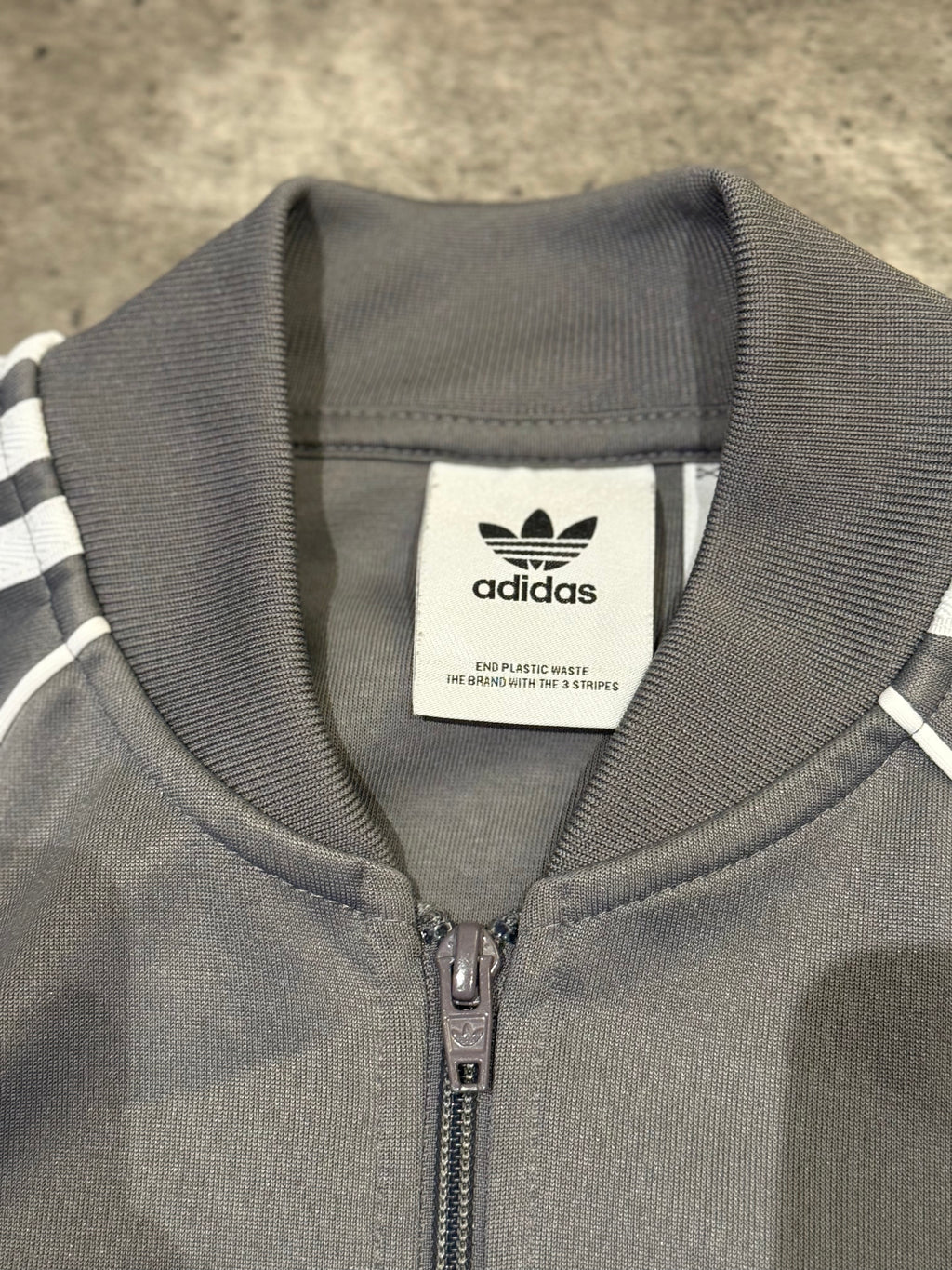 Adidas Trainingsjacke (M) Grau