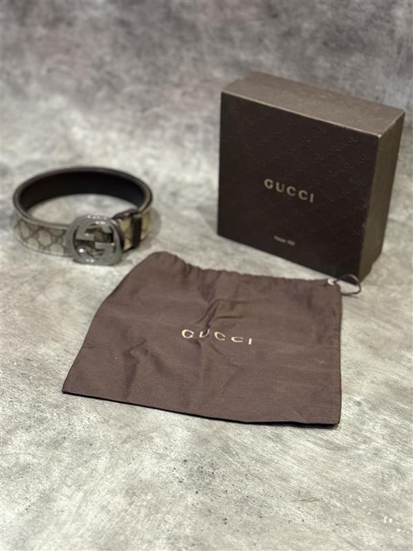 GUCCI Gürtel - GG  Schnalle | - 90 cm