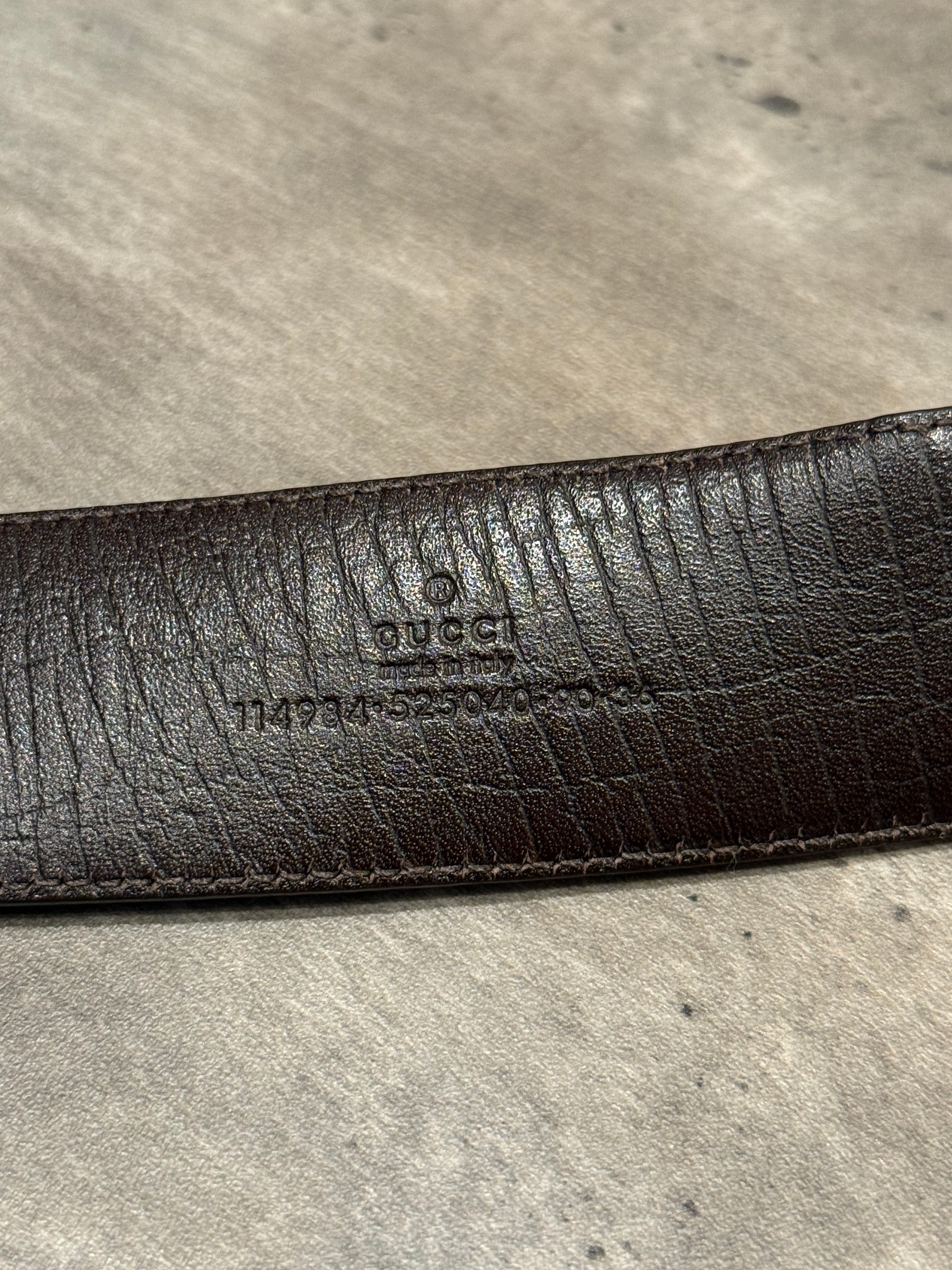 GUCCI Gürtel - GG  Schnalle | - 90 cm
